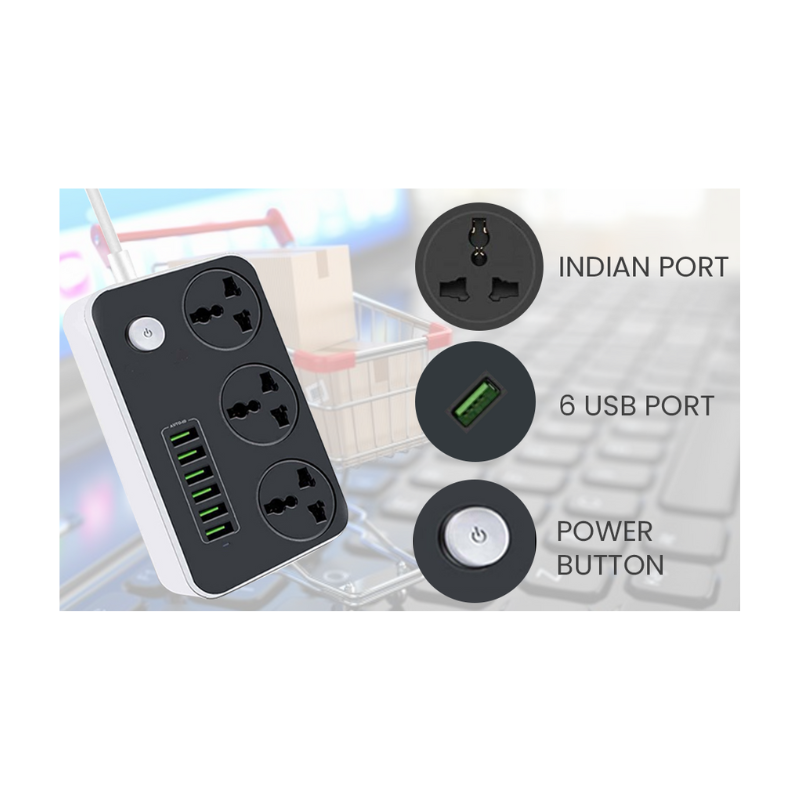 FOJI SC3604 Smart Extension Socket