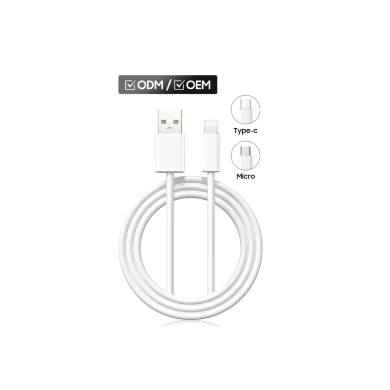 Foji 25W Fast Charging Cable – USB-C, Micro USB & Lightning Variants (1000mm)