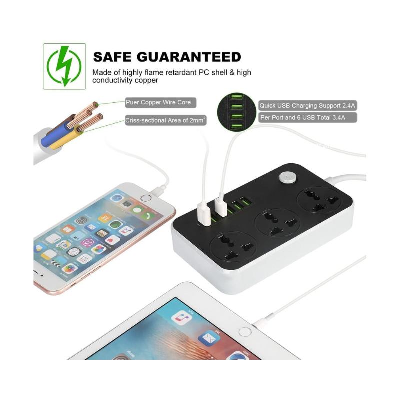 FOJI SC3604 Smart Extension Socket